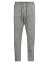 Daub Man Pants Lead Size 38 Cotton, Elastane In Grey