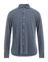 Jacob Cohёn Man Shirt Midnight Blue Size 16 ½ Cotton