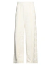 Marc Jacobs Man Pants Cream Size Xl Cotton In White