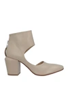 Elena Iachi Ankle Boots In Beige