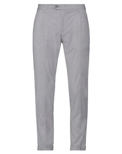 Ago.ra.lo Ago. Ra. Lo. Man Pants Lead Size 34 Polyester, Viscose, Elastane In Grey