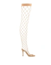 Stella Mccartney Woman Boot Camel Size 9 Textile Fibers In Beige