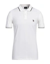 Ps By Paul Smith Ps Paul Smith Man Polo Shirt White Size S Cotton