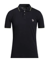 Ps By Paul Smith Ps Paul Smith Man Polo Shirt Navy Blue Size S Cotton