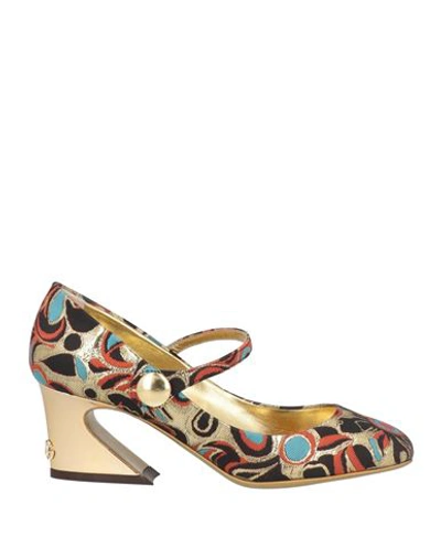 Dolce & Gabbana Woman Pumps Black Size 6.5 Textile Fibers