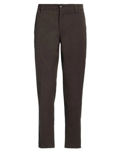 Drykorn Man Pants Dark Brown Size 36w-34l Cotton, Polyester, Elastane