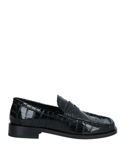 G.h. Bass & Co G. H. Bass & Co Woman Loafers Black Size 7 Leather In Black