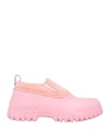 DIEMME DIEMME WOMAN SNEAKERS PINK SIZE 11 LEATHER