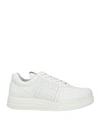 GIVENCHY GIVENCHY MAN SNEAKERS WHITE SIZE 6 CALFSKIN
