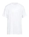 Armani Exchange Man T-shirt White Size Xl Cotton In White