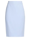 Emporio Armani Woman Midi Skirt Lilac Size 2 Viscose, Acetate, Elastane In Purple