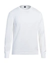 Fedeli Man Sweater White Size 40 Cotton