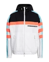 Dsquared2 Man Jacket Black Size 40 Cotton, Elastane, Polyamide
