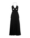 Dsquared2 Woman Maxi Dress Black Size 6 Acetate, Silk
