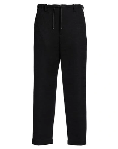 Dries Van Noten Man Pants Black Size 32 Wool, Polyester