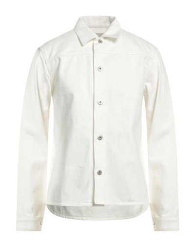 Jil Sander Man Shirt White Size L Cotton