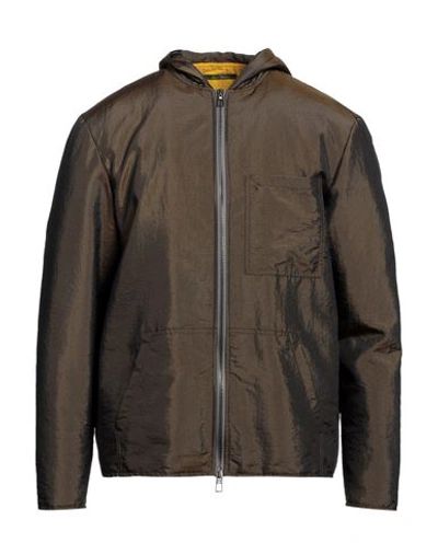 Lardini Man Jacket Khaki Size 44 Polyamide, Polyester, Nylon In Beige
