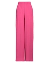 FEDERICA TOSI FEDERICA TOSI WOMAN PANTS FUCHSIA SIZE 10 SILK, ACETATE