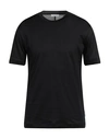 Paolo Pecora Man T-shirt Black Size M Cotton