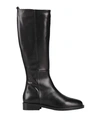 Baldinini Woman Boot Black Size 7 Calfskin In Black