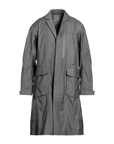 Lardini Man Overcoat Grey Size L Wool, Polyester, Cotton