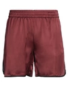 Blue Sky Inn Man Shorts & Bermuda Shorts Burgundy Size Xl Viscose In Red