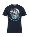 Move Be Different Man T-shirt Midnight Blue Size S Cotton