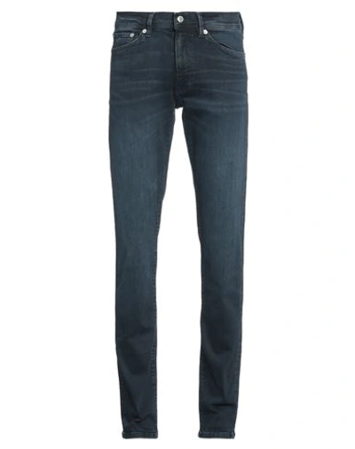 Gant Man Jeans Blue Size 29w-32l Cotton, Polyester, Elastane