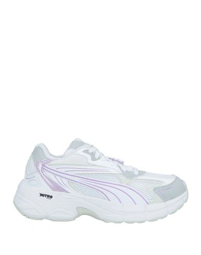 Puma Cruise Rider Silk Road Wn's Woman Sneakers Blush Size 6 Cowhide, Textile Fibers In Pink