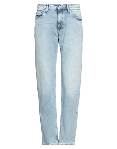 Tommy Jeans Man Jeans Blue Size 29w-32l Cotton, Elastane