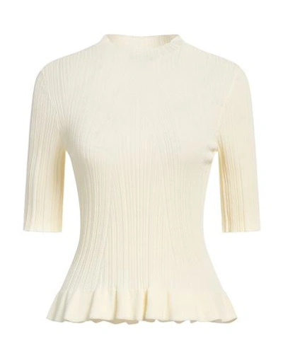 Maje Woman Sweater Pastel Yellow Size 3 Viscose, Polyamide
