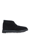 KENZO KENZO MAN ANKLE BOOTS BLACK SIZE 8.5 LEATHER