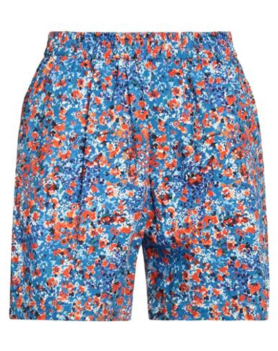 Dsquared2 Man Shorts & Bermuda Shorts Blue Size 36 Cotton