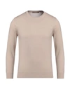 Cruciani Man Sweater Sand Size 48 Wool In Beige