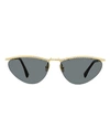 Lanvin Twist-detaling Cat-eye Sunglasses In Grey