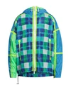 Dsquared2 Man Jacket Azure Size Xl Polyester In Blue