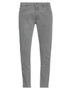 Michael Kors Mens Man Jeans Grey Size 34w-30l Cotton, Elastane