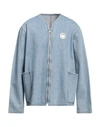 Craig Green Zip-up Denim Jacket In Blue