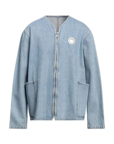 Craig Green Zip-up Denim Jacket In Light Blue