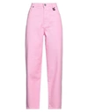 Gaelle Paris Gaëlle Paris Woman Jeans Pink Size 27 Cotton