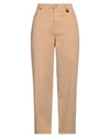 Gaelle Paris Gaëlle Paris Woman Jeans Camel Size 27 Cotton In Beige