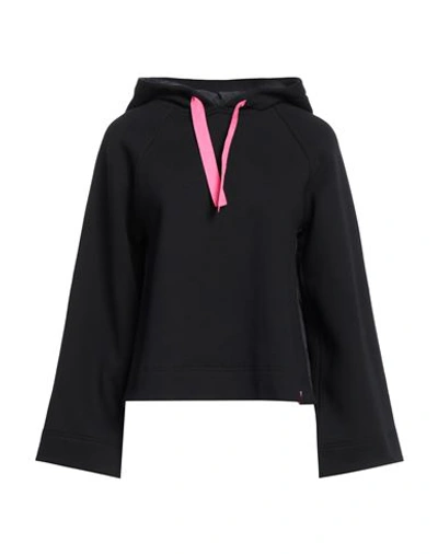 Emporio Armani Woman Sweatshirt Black Size L Cotton, Polyester