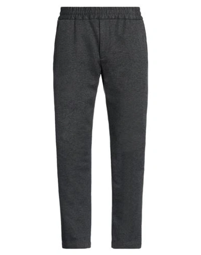 Harris Wharf London Man Pants Steel Grey Size 32 Cotton, Polyamide, Elastane