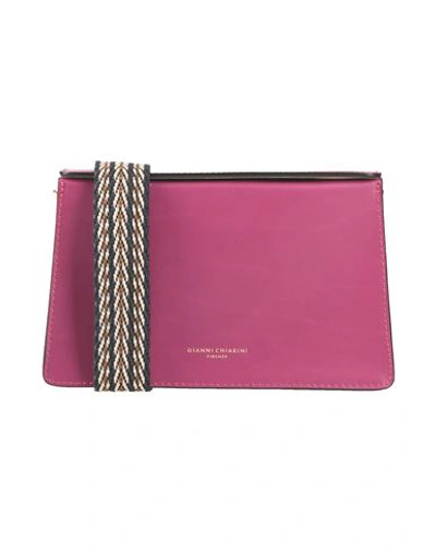 Gianni Chiarini Woman Cross-body Bag Mauve Size - Leather In Pink