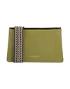 GIANNI CHIARINI GIANNI CHIARINI WOMAN CROSS-BODY BAG MILITARY GREEN SIZE - LEATHER