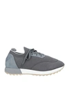 Andrea Ventura Firenze Man Sneakers Grey Size 13 Leather
