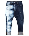 Dsquared2 Man Denim Pants Blue Size 40 Cotton In Blue