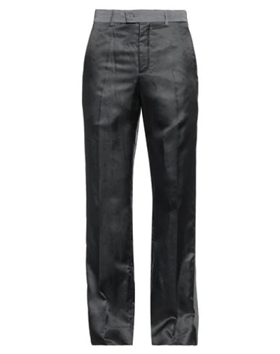 Dior Homme Man Pants Charcoal Size 34 Cupro, Viscose, Polyamide In Grey