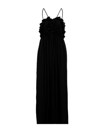 Petar Petrov Woman Maxi Dress Black Size 8 Silk