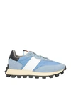 Tod's Suede Lo-top Trainers In Blue